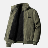 Men's Zip Front Fleece Lined Jacket