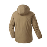 Men's Hooded Utility Parka Jacket