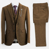Men's Single Breasted Business Suit