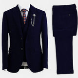 Men's Single Breasted Business Suit