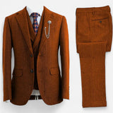 Men's Single Breasted Business Suit
