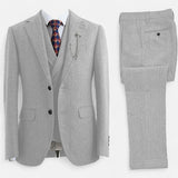 Men's Single Breasted Business Suit