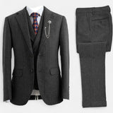 Men's Single Breasted Business Suit