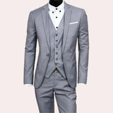 Men's Formal Three Piece Suit