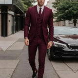 Men's Slim Fit Three Piece Suit