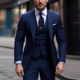Men's Slim Fit Three Piece Suit