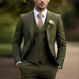 Men's Slim Fit Three Piece Suit
