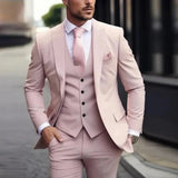 Men's Slim Fit Three Piece Suit