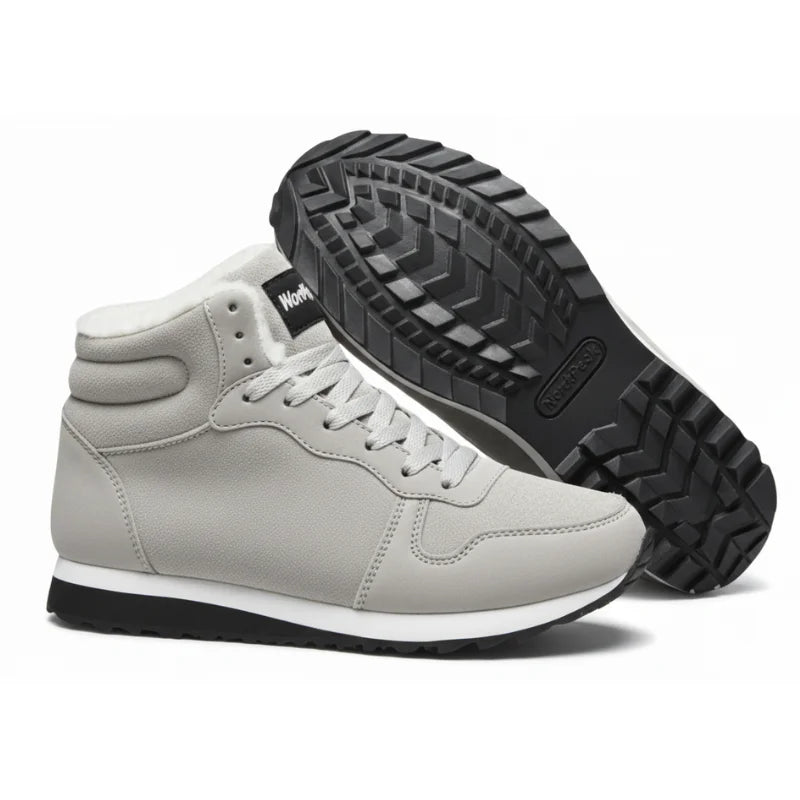 Men's Fleece-Lined Water-Repellent Winter Boots