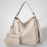 Women's Elegant Black Leather Bag