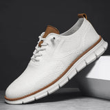 Men's Breathable Knit Casual Sneakers