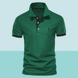 Men's Contrast Trim Polo Shirt