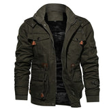 Men's Hooded Military Field Jacket