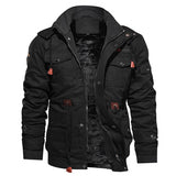 Men's Hooded Military Field Jacket