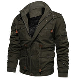 Men's Hooded Military Field Jacket