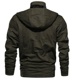 Men's Hooded Military Field Jacket