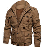 Men's Hooded Military Field Jacket