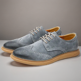 Men's Suede Casual Oxford Shoes