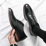 Men's Leather Oxford Dress Shoes