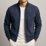 Men's Zip-Up Bomber Jacket