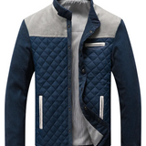 Men's Quilted Zip-Up Jacket