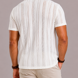 Men's White Summer Jumper
