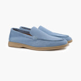 Men's Suede Penny Loafers