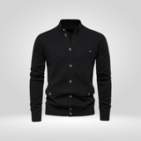Men's Button Front Knit Cardigan Sweater