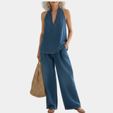 Women's Signature Lightweight Black Two Piece Set