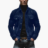 Men's Button Front Denim Jacket