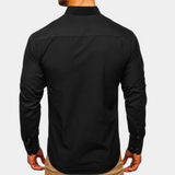 Men's Contrast Trim Dress Shirt