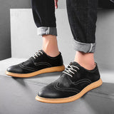 Men's Suede Casual Oxford Shoes