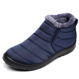 Men's Fleece Lined Slip-On Winter Shoes