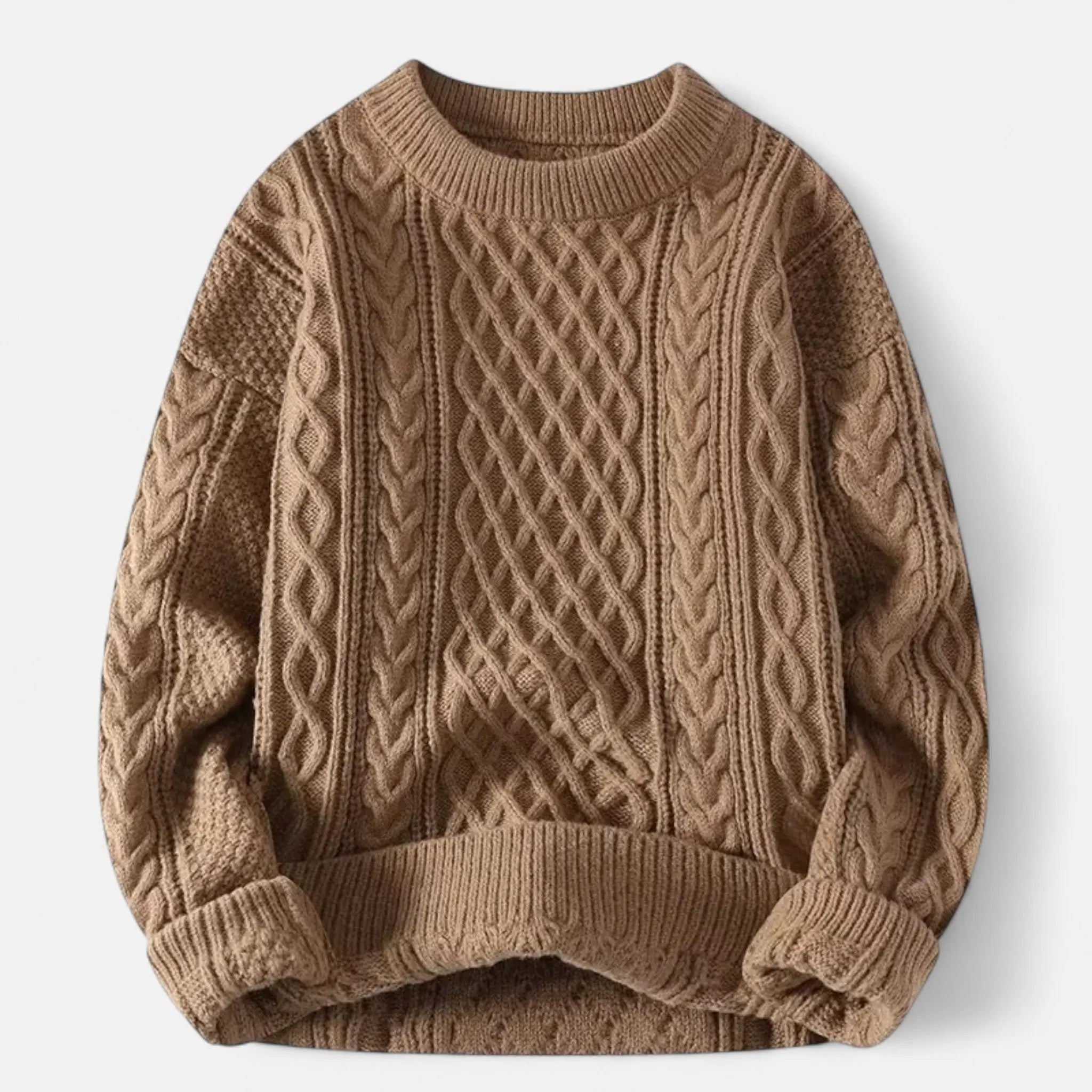 Men's Black Wool Jumper