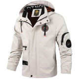 Men's Hooded Utility Zip Jacket