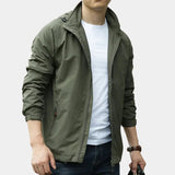 Men's Hooded Zip-Up Jacket