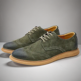 Men's Suede Casual Oxford Shoes