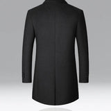 Men's Single Breasted Tailored Overcoat
