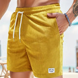 Men's Drawstring Casual Shorts