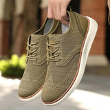 Men's Breathable Knit Casual Sneakers