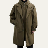 Men's Waterproof Hooded Long Parka with Insulation