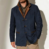Men's Vintage Button Blazer Jacket