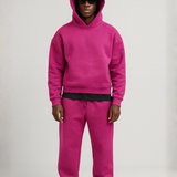 Men's Lightweight Black Oversized Hoodie
