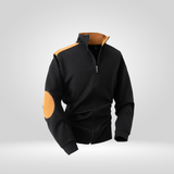 Men's Zip-Up Knit Cardigan Sweater
