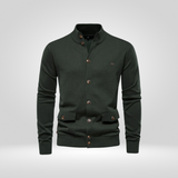 Men's Button Front Knit Cardigan Sweater
