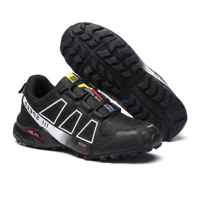 Men's Cushioned Walking Shoes with Grip Sole