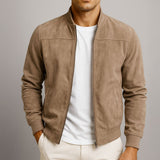 Men's Zip-Up Bomber Jacket