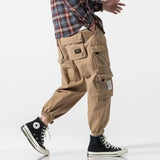 Men's Green Cargo Trousers