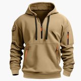 Men's Drawstring Hooded Pullover Hoodie