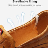 Men's Perforated Leather Slip-On Loafers